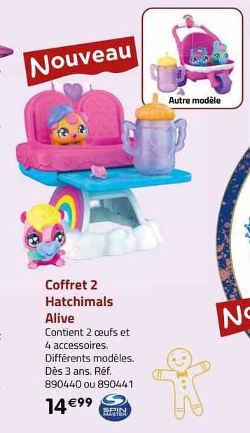 coffret 2 hatchimals alive