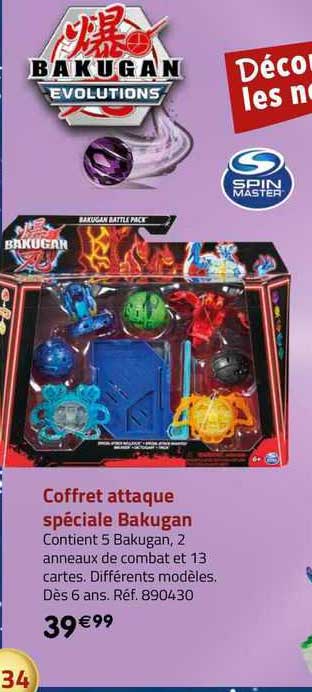 coffret attaque spéciale bakugan