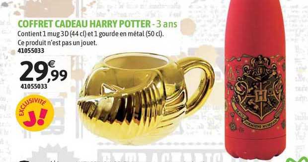 coffret cadeau harry potter - 3 ans