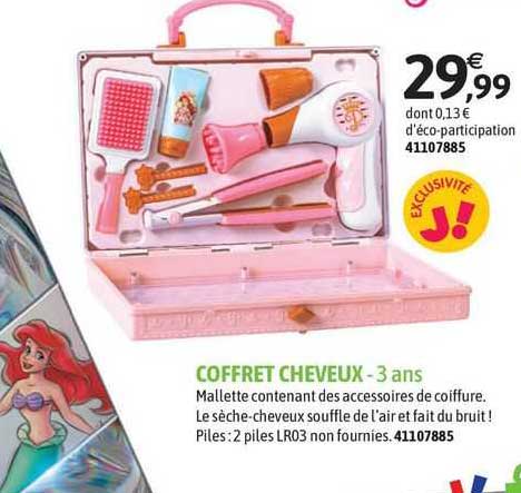 coffret cheveux - 3 ans