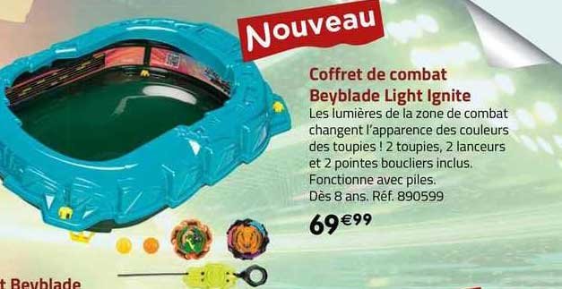 coffret de combat beyblade light ignite
