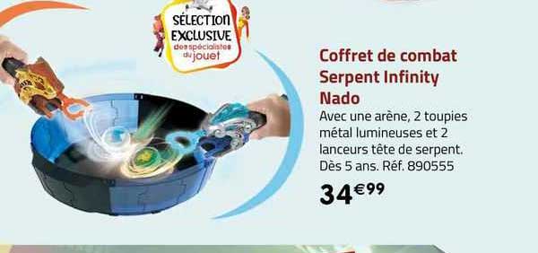 coffret de combat serpent infinity nado