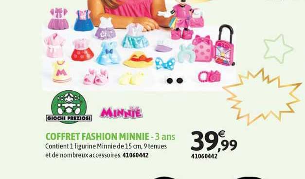 coffret fashion minnie giochi preziosi