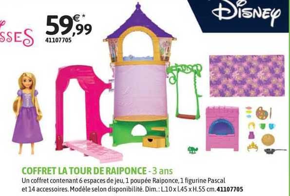 coffret la tour de raiponce - 3 ans