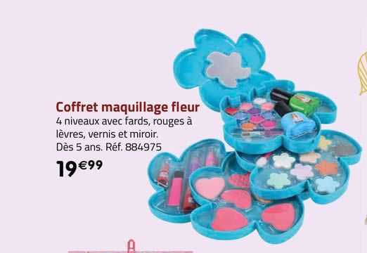 Coffret Maquillage Fleur