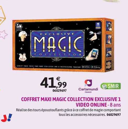 coffret maxi magic collection exclusive 1 video online - 8 ans