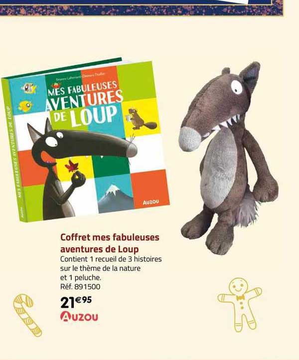 coffret mes fabuleuses aventures de loup