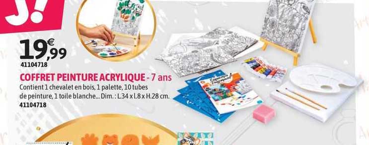 Coffret Peinture Acrylique