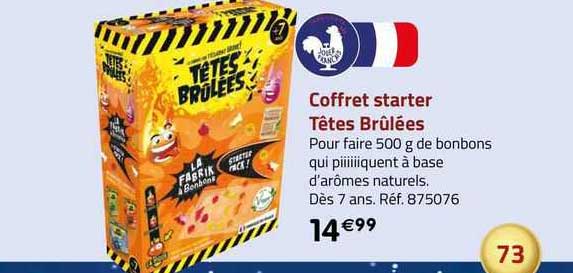 coffret starter tetes brûlées