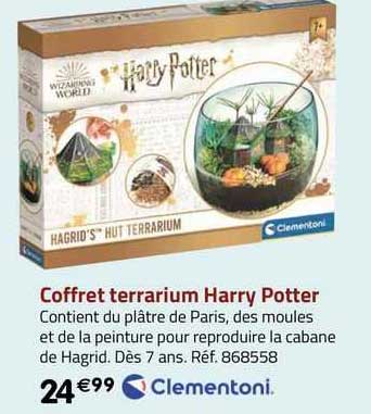 Coffret Terrarium Harry Potter Clementoni
