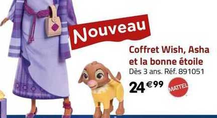 coffret wish, asha et la bonne étoile mattel