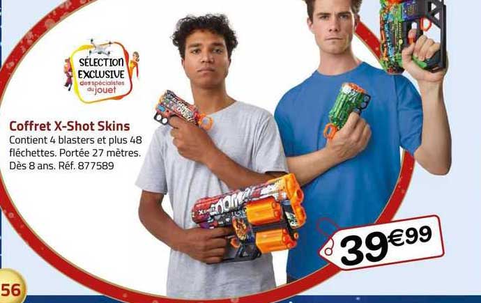 coffret x-shot skins