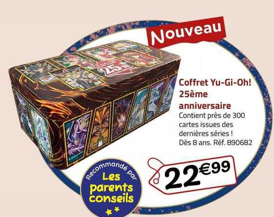 coffret yu-gi-oh! 25ème anniversaire