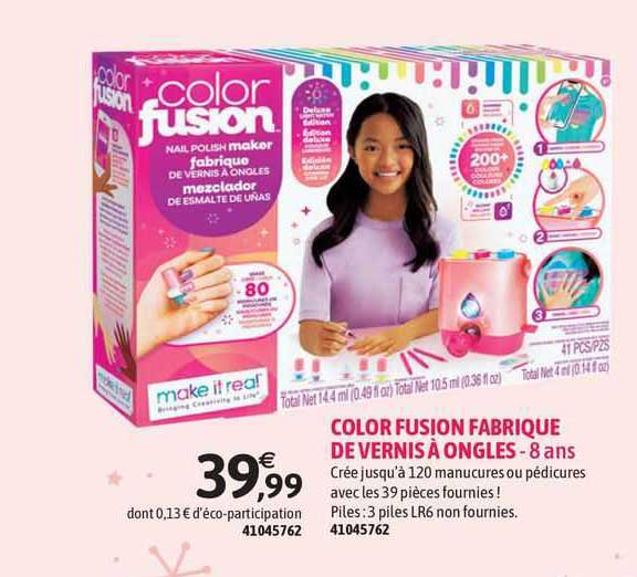 color fusion fabrique de vernis à ongles - 8 ans