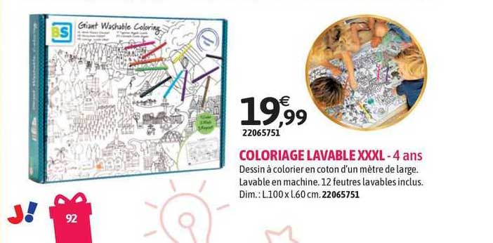 coloriage lavable xxxl