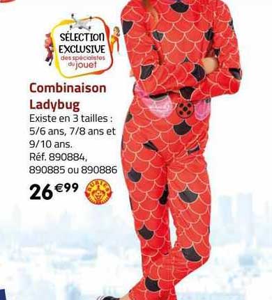 combinaison ladybug