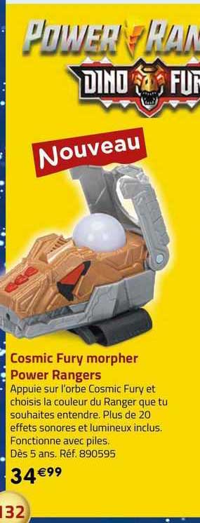 cosmic fury morpher power rangers