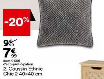 coussin ethnic chic