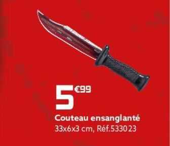 couteau ensanglanté
