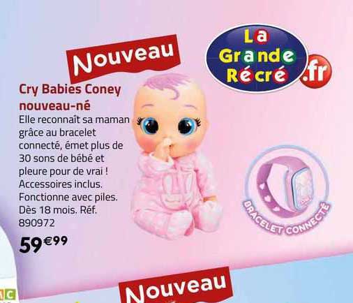 cry babies coney nouveau-né