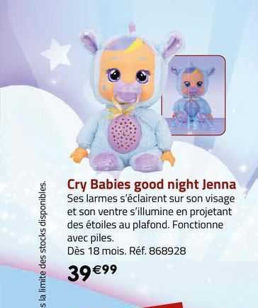 cry babies good night jenna