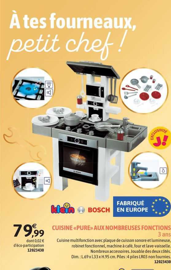 cuisine «pure» aux nombreuses fonctions klein bosch