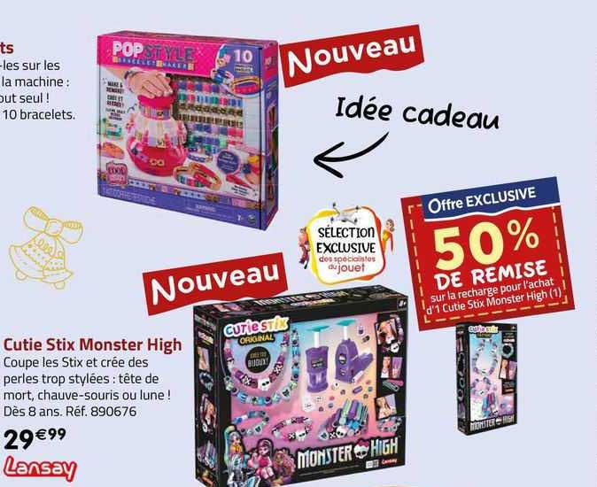 cutie stix monster high