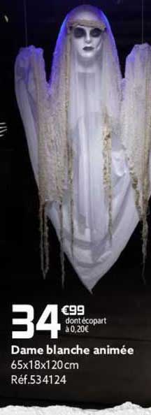 Dame Blanche Animée