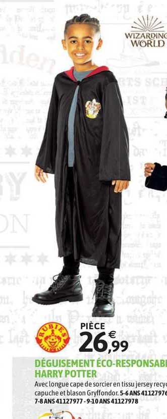 déguisement éco-responsabi harry potter