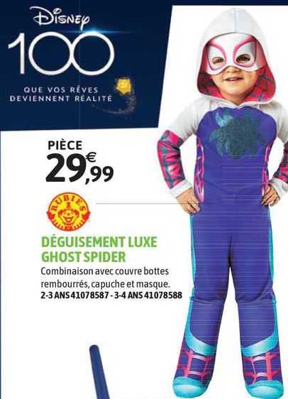 déguisement luxe ghost spider