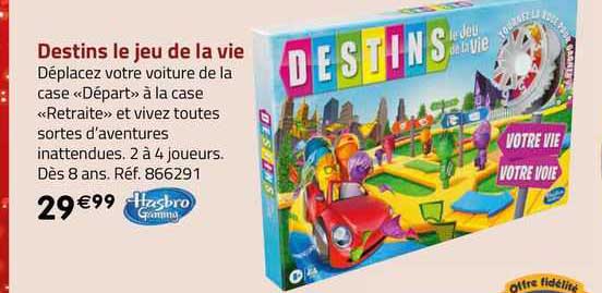 destins le jeu de la vie