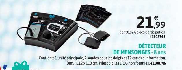 détecteur de mensonges