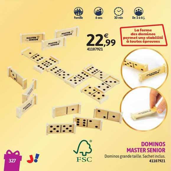 dominos master senior