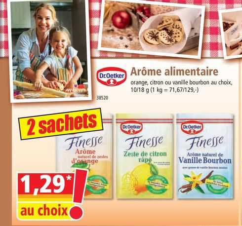 dr. oetker arôme alimentaire