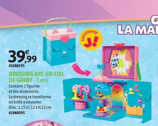 dressing arc-en-ciel de gabby