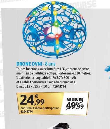 drone ovni - 8 ans