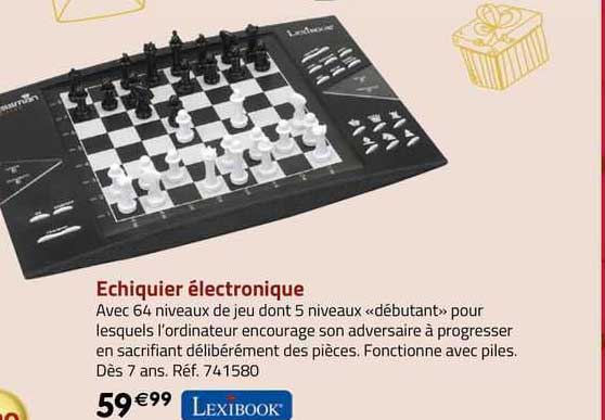 echiquier électronique lexibook