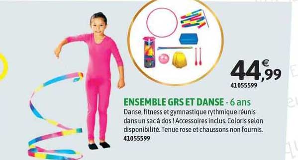 ensemble grs et danse - 6 ans