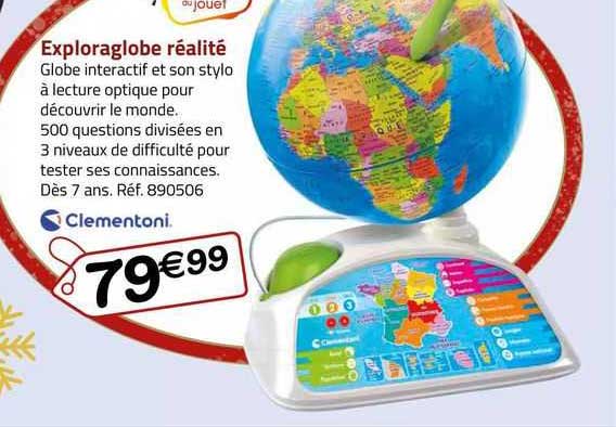 Exploraglobe Réalité Clementoni