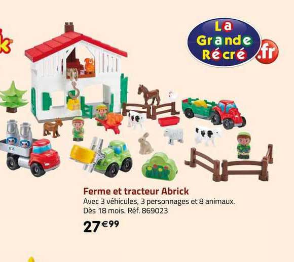ferme et tracteur abrick