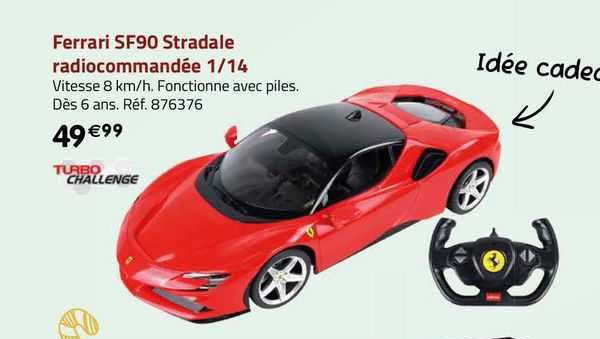 ferrari sf90 stradale radiocommandée 1:14