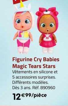 figurine cry babies magic tears stars