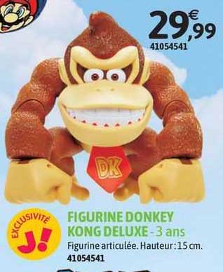 figurine donkey kong deluxe