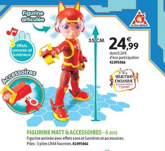 figurine matt & accessoires