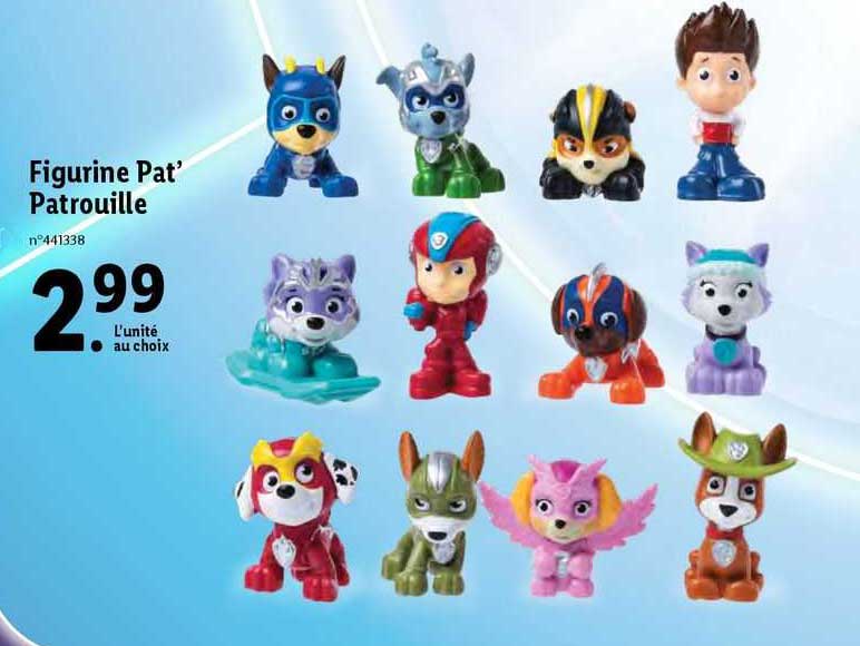 figurine pat' patrouille
