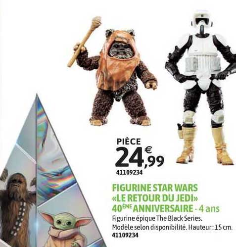 figurine star wars «le retour du jedi» 40ème anniversaire