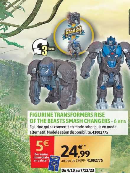 Figurine Transformers Rise Of The Beasts Smash Changers