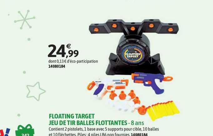 floating target jeu de tir balles flottantes - 8 ans