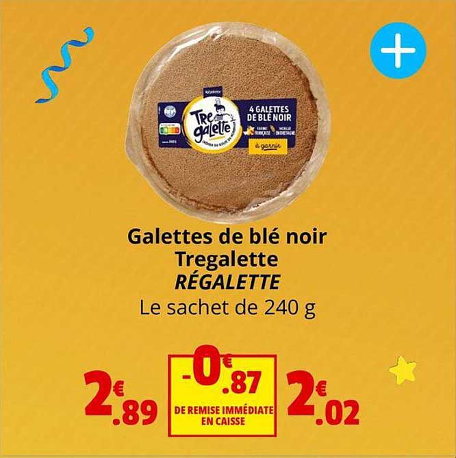 gallettes de blé noir tregalette régalette
