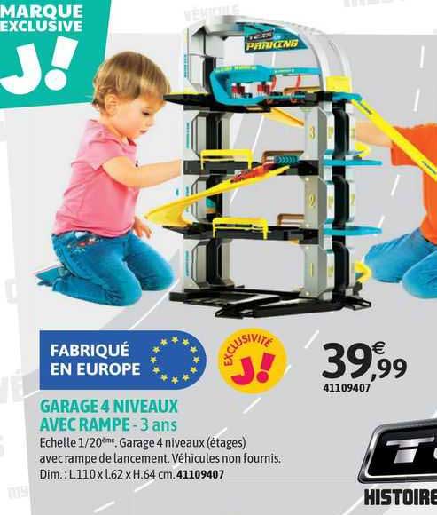 Garage 4 Niveaux Avec Rampe - 3 Ans
